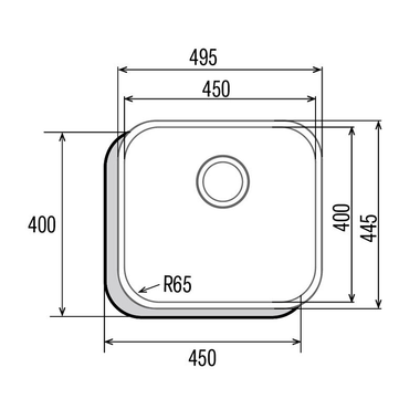 Fregadero Cata CBP4540 Inox (1)
