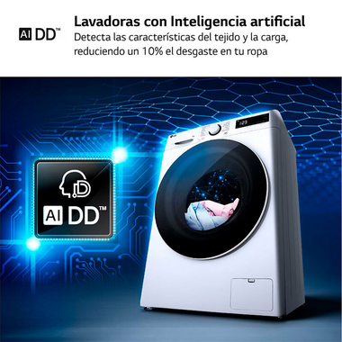 Lavadora 8Kg LG F2WR5S08A0W (5)
