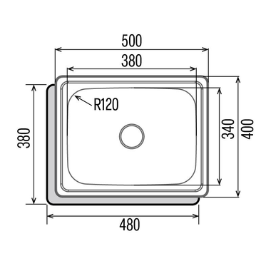 Fregadero Cata CSS1/A Inox (1)