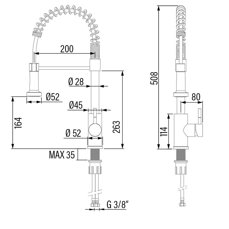 Grifo Cata XPB/A Inox (1)
