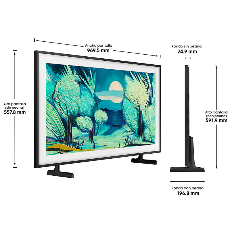 TV Samsung TQ43LS03FAUXXC QLED 4K 43" (1)
