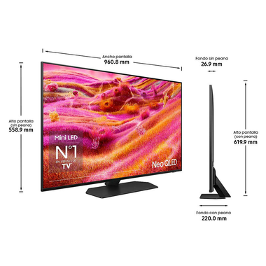 TV Samsung TQ43QN90FATXXC NeoQLED 4K 43" (1)