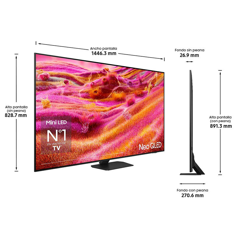 TV Samsung TQ65QN90FATXXC NeoQLED 4K 65" (1)