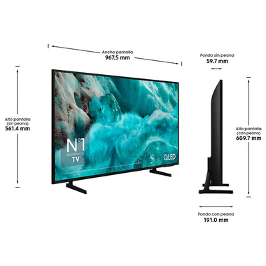 TV Samsung TQ43Q7FAAUXXC QLED 4K 43" (1)