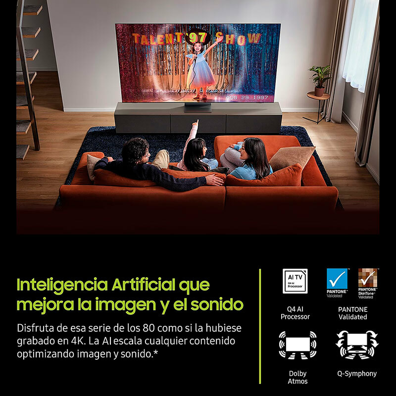 TV Samsung TQ43Q7FAAUXXC QLED 4K 43" (3)