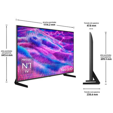 TV Samsung TQ50QN80FAUXXC NeoQLED 4K 50" (1)