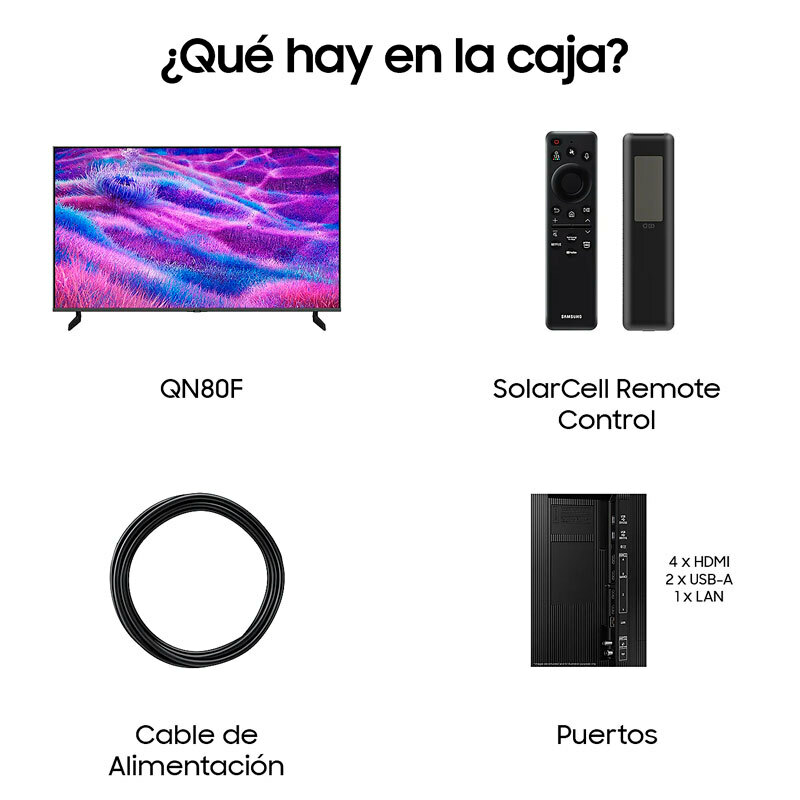 TV Samsung TQ65QN80FAUXXC NeoQLED 4K 65" (1)