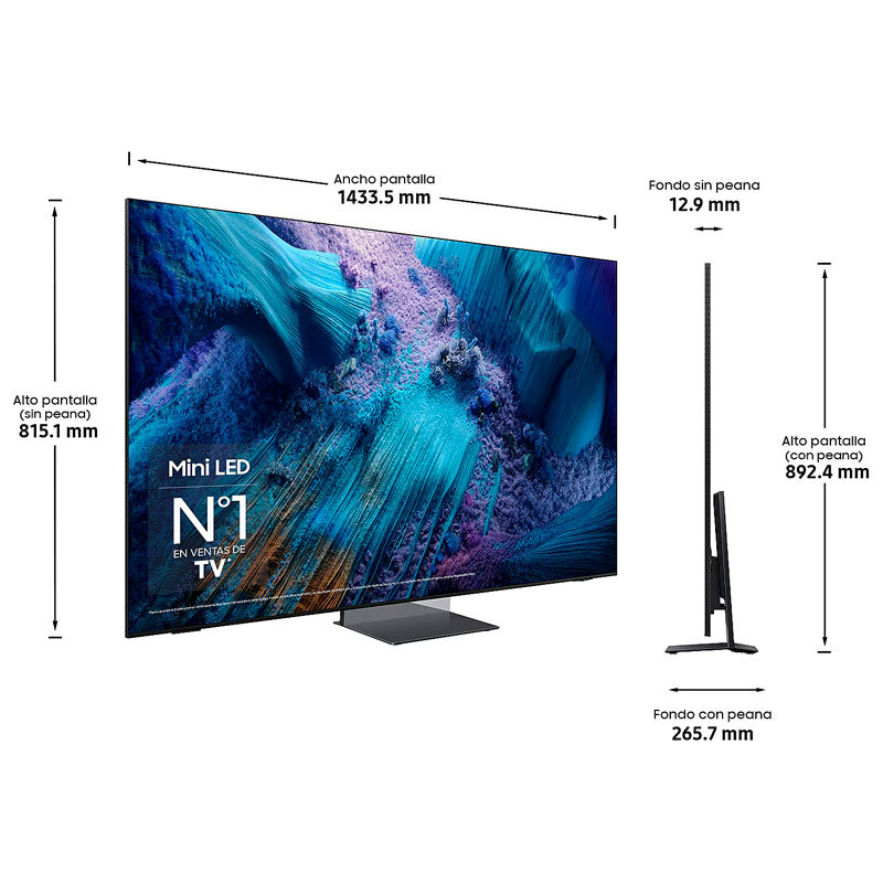 TV Samsung TQ65QN990FTXXC NeoQLED 8K 65" (1)