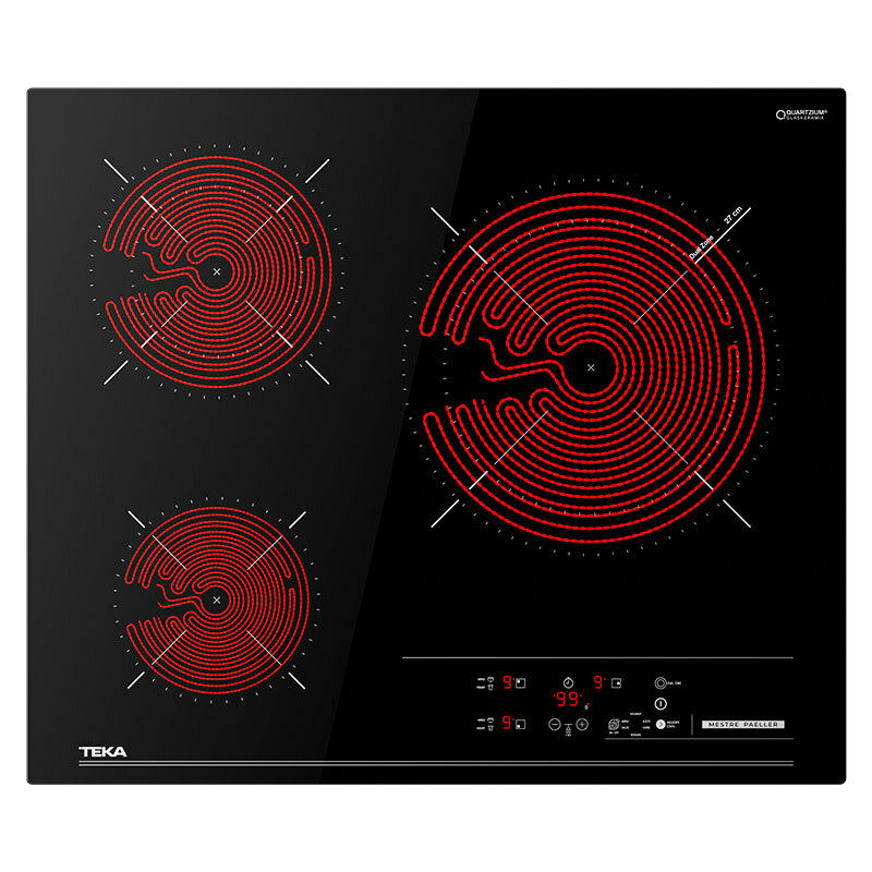 Placa Vitrocerámica Teka TBC63620TTC 60 cm