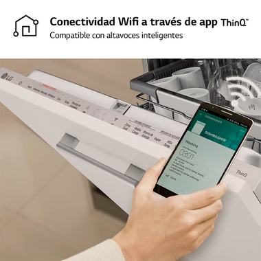 Lavavajillas integrable LG DB597TXS 60 cm (8)