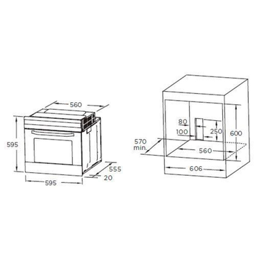 Horno Midea 65P90E3IX Inox (1)