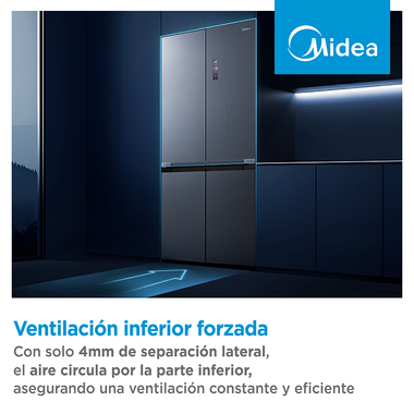 Frigorífico Americano Midea MDRM706BIE70 Gris (6)