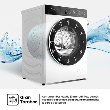 Lavasecadora Hisense WD5i1245BWR 12Kg (9)