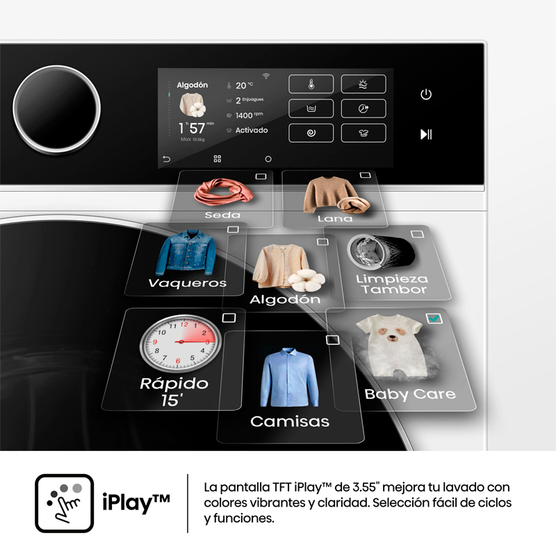 Lavasecadora Hisense WD5i1045BWQ 10Kg (9)