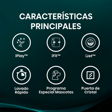 Lavadora Hisense WF5i9043BWFS 9Kg (4)