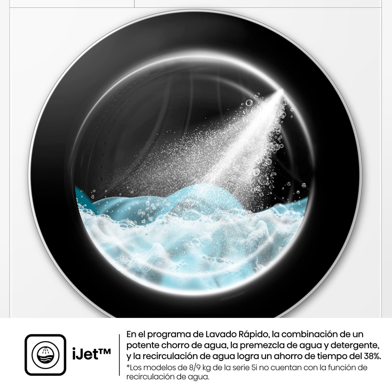 Lavadora Hisense WF5i9043BWFS 9Kg (8)