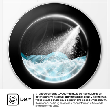 Lavadora Hisense WF5i9043BWFS 9Kg (8)