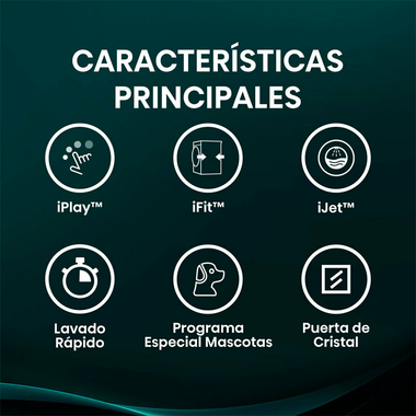 Lavadora Hisense WF5i1245BWR 12Kg (4)