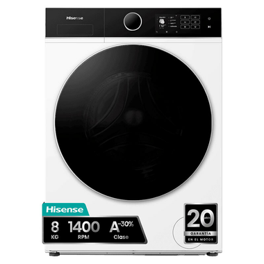Lavadora Hisense WF5i8043BWF 8Kg