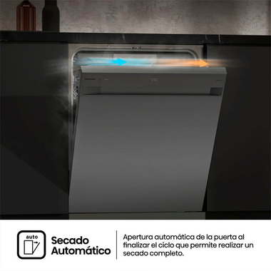 Lavavajillas Hisense HS673A90X 60 cm (8)
