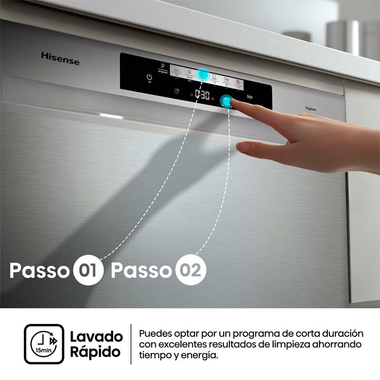 Lavavajillas Hisense HS643C90X 60 cm (9)
