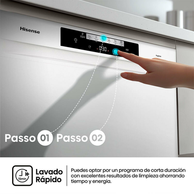 Lavavajillas Hisense HS643C90W 60 cm (8)