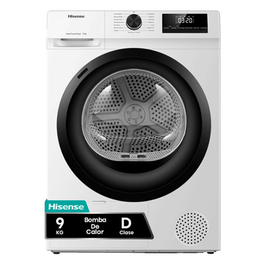 Secadora Hisense DHQE900UWDC 9 Kg