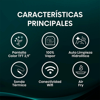 Horno Hisense BFS615S8B Cristal Negro (4)