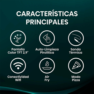 Horno Hisense BAS614P8B Negro (5)