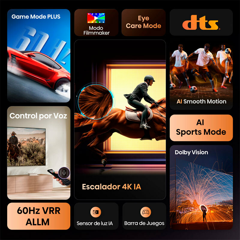 TV Hisense 50A6Q LED 4K 50" (3)