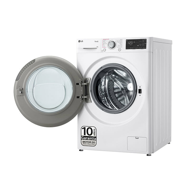 Lavadora LG F4WR5509A1W 9Kg (2)