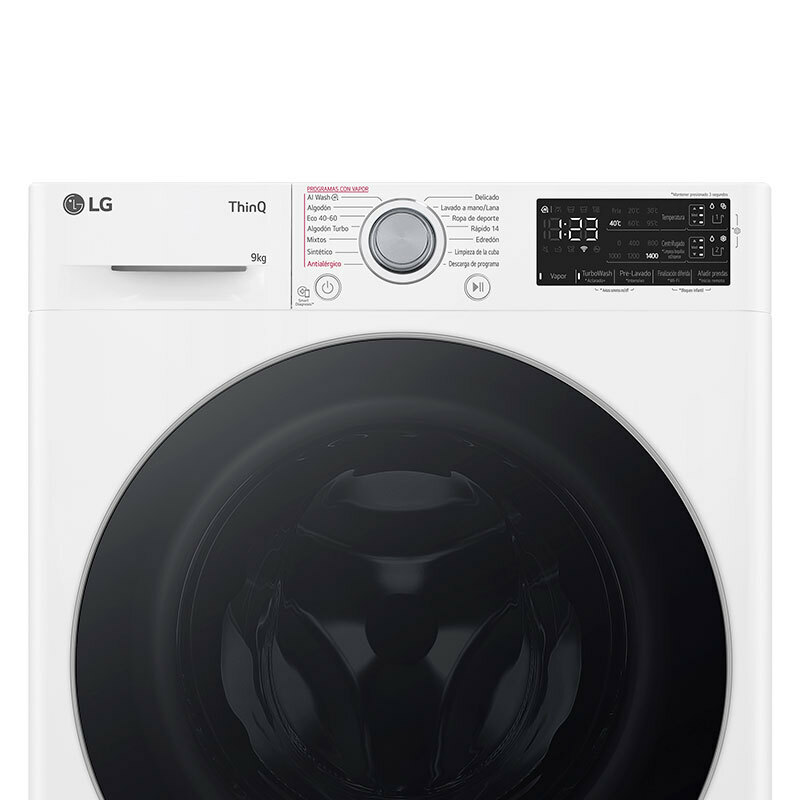 Lavadora LG F4WR5509A1W 9Kg (3)