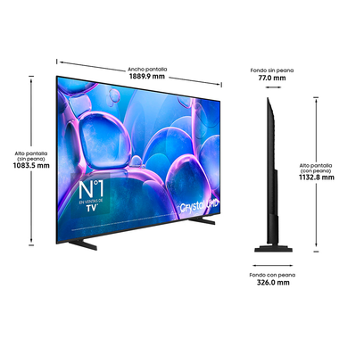 TV Samsung TU85U7005 LED 4K 85" (1)