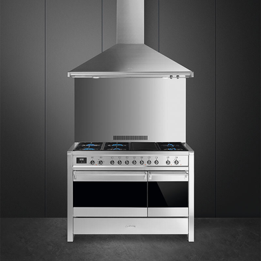 Cocina de gas Smeg A3-81 Inox (3)