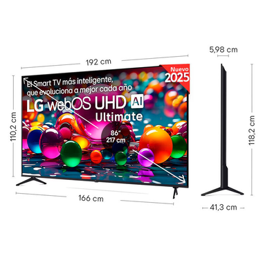 TV LG 86UA75006LA.AEUQ LED 4K 86" (1)