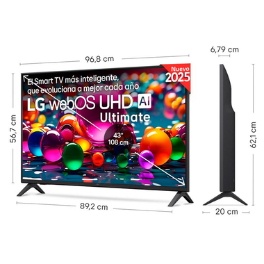 TV LG 43UA75006LA.AEU LED 4K 43" (1)