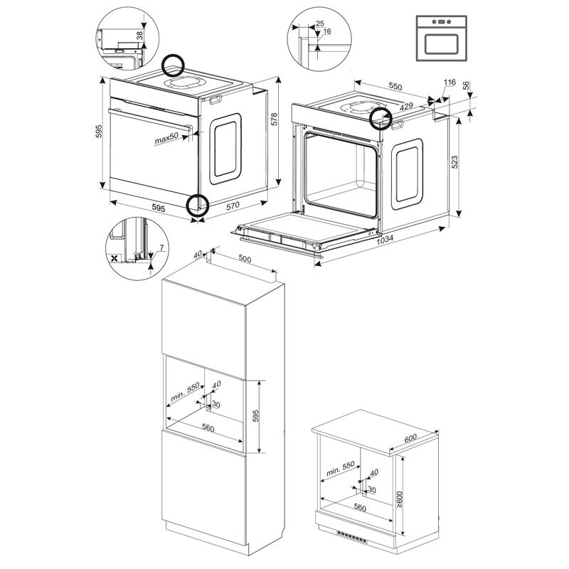 Horno Fagor 9H-175AX Inox (1)