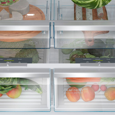 Frigorífico Combi Bosch KGP86AXB0N Acero Negro (5)