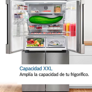 Frigorífico Combi Bosch KGP86AXB0N Acero Negro (7)
