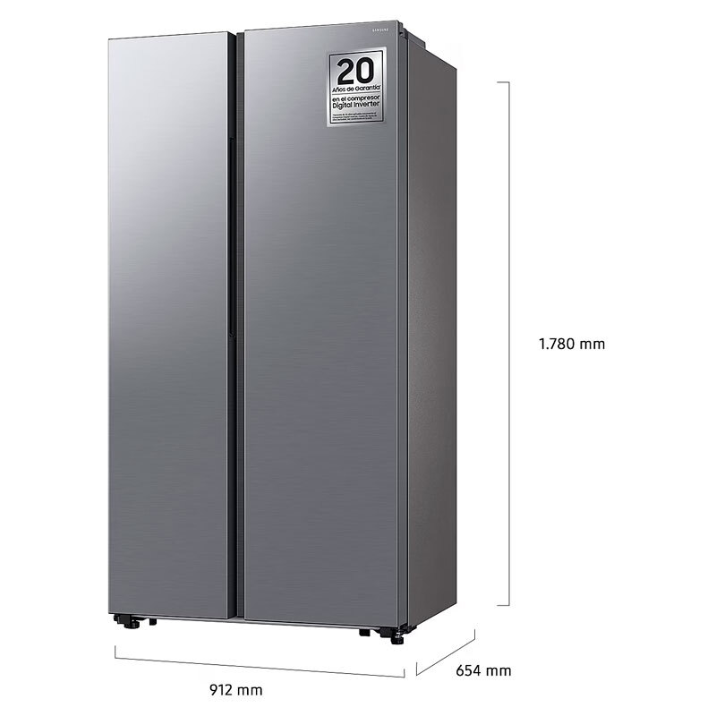 Frigorífico Americano Samsung RS57DG400EM9EF Inox (1)