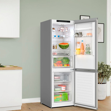 Frigorífico Combi Bosch KGN362ICF Acero (2)