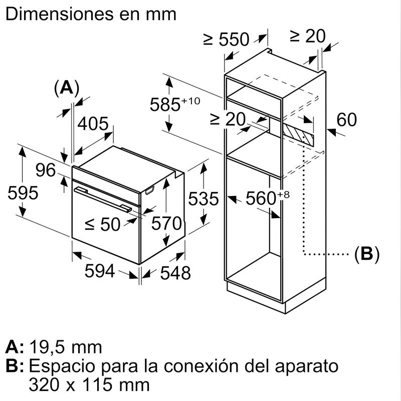 Horno Balay 3HB5159N4 Cristal Negro (1)