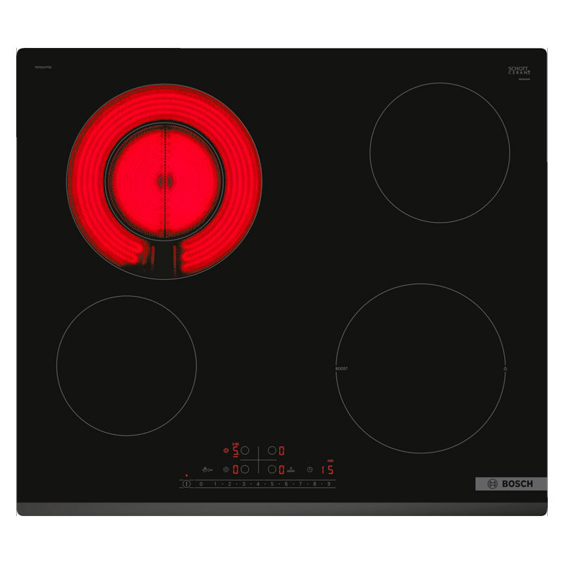 Placa Vitrocerámica Bosch PKF631FP3E 60 cm