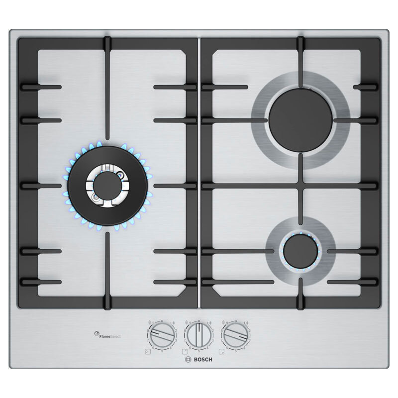 Placa Acero Bosch PCC6A5I90 60 cm