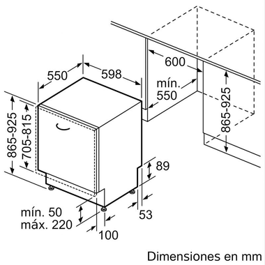 Lavavajillas Bosch SBH4HVX14E 60 cm (1)