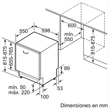 Lavavajillas Bosch SMH4HVX14E 60 cm (1)