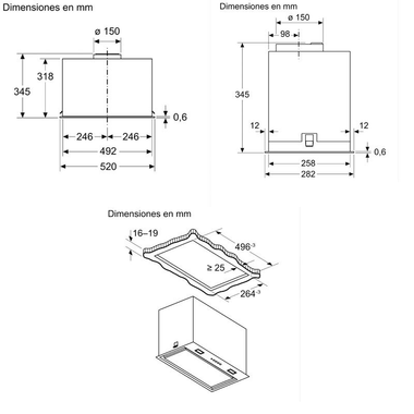 Grupo filtrante Bosch DLN56AC50 Inox (1)