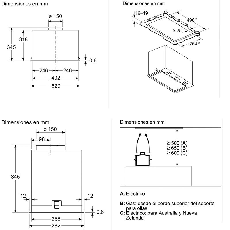 Grupo Filtrante Balay 3BF356EX Inox 52 cm (1)