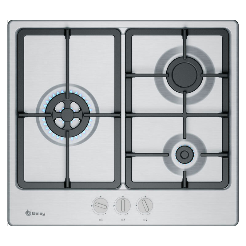 Placa acero Balay 3ETX563CB 60 cm