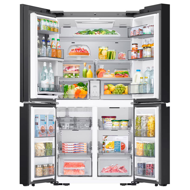 Frigorífico Americano Samsung RM90F67CECEF Negro (2)